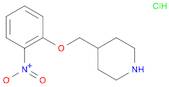 4-[(2-Nitrophenoxy)methyl]piperidine hydrochloride