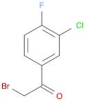 3-Chloro-4-fluorophenacyl Bromide