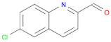 6-CHLOROQUINOLINE-2-CARBALDEHYDE