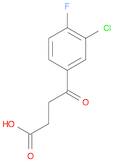 4-(3-CHLORO-4-FLUOROPHENYL)-4-OXOBUTYRIC ACID