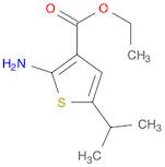 2-Amino-5-isopropyl-thiophene-3-carboxylic acid ethyl ester 