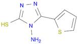 4-AMINO-5-(2-THIENYL)-4H-1,2,4-TRIAZOLE-3-THIOL