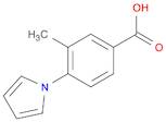 3-Methyl-4-(1H-pyrrol-1-yl)benzoic acid