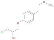 rac 1-Chloro-3-[4-(2-methoxyethyl)phenoxy]-2-propanol