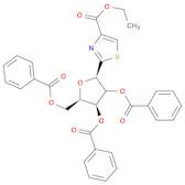 2-(2,3,5-Tri-O-benzoyl-β-D-ribofuranosyl)-4-thiazolecarboxylic Acid Ethyl Ester