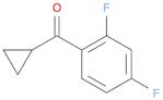 CYCLOPROPYL 2,4-DIFLUOROPHENYL KETONE