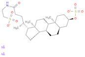 3α-HYDROXY-5β-CHOLAN-24-OIC ACID N-[2-SULFOETHYL]AMIDE 3-SULFATE DISODIUM SALT