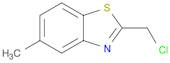 Benzothiazole, 2-(chloromethyl)-5-methyl- (7CI,8CI,9CI)