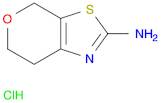 6,7-DIHYDRO-4H-PYRANO[4,3-D]THIAZOL-2-YLAMINE HYDROCHLORIDE