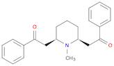 2,2'-(1-Methyl-2,6-piperidinediyl)diacetophenon