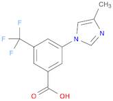 3-(4-Methylimidazol-1-yl)-5-trifluoromethylbenzoic acid