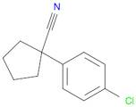 1-(4-Chlorophenyl)-1-cyclopentanecarbonitrile