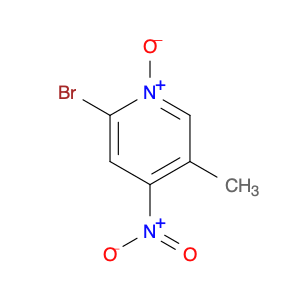 Pyridine, 2-bromo-5-methyl-4-nitro-, 1-oxide