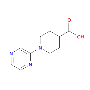 4-Piperidinecarboxylicacid,1-pyrazinyl-(9CI)