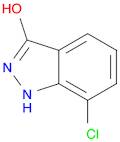 3-HYDROXY-7-CHLORO 1H-INDAZOLE