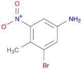 5-AMINO1-BROMO-2-METHYL-3-NITROBENZENE