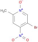 PYRIDINE, 5-BROMO-2-METHYL-4-NITRO-, 1-OXIDE