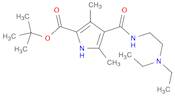 tert-Butyl 4-((2-(diethylamino)ethyl)carbamoyl)-3,5-dimethyl-1H-pyrrole-2-carboxylate