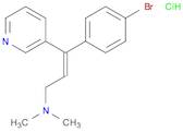 (Z)-3-(4-bromophenyl)-N,N-dimethyl-3-(3-pyridyl)allylamine dihydrochloride