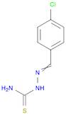 2-(4-CHLOROBENZYLIDENE)HYDRAZINE-1-CARBOTHIOAMIDE