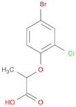 2-(4-BROMO-2-CHLOROPHENOXY)PROPANOIC ACID