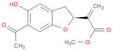 Methyl 2-(6-acetyl-5-hydroxy-2,3-dihydrobenzofuran-2-yl)propenoate