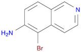 6-Isoquinolinamine,5-bromo-(9CI)