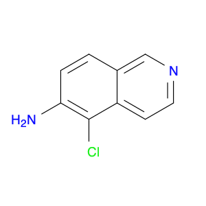 6-Isoquinolinamine,5-chloro-(9CI)