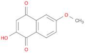 2-hydroxy-6-Methoxy-1,4-dihydronaphthalene-1,4-dione