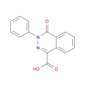 4-oxo-3-phenyl-phthalazine-1-carboxylic acid