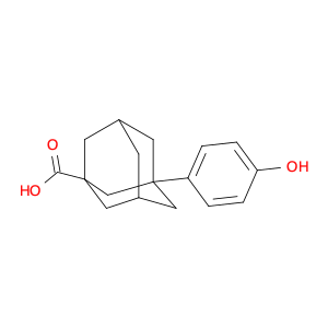 3-(4-HYDROXYPHENYL)ADAMANTANE-1-CARBOXYLIC ACID