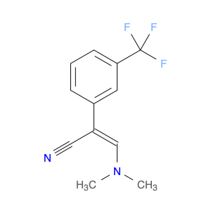 3-(DIMETHYLAMINO)-2-[3-(TRIFLUOROMETHYL)PHENYL]ACRYLONITRILE