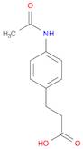 3-(4-acetamidophenyl)propanoic acid