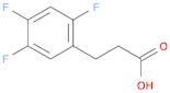 3-(2,4,5-Trifluorophenyl)propanoic acid