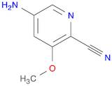 2-Pyridinecarbonitrile,5-amino-3-methoxy-(9CI)