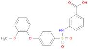 3-[4-(2-METHOXYPHENOXY)PHENYLSULFONAMIDO]BENZOIC ACID