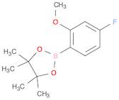 4-Fluoro-2-methoxybenzeneboronic acid pinacol ester