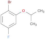 1-BROMO-4-FLUORO-2-ISOPROPOXYBENZENE