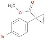 Methyl 1-(4-bromophenyl)cyclopropanecarboxylate