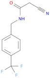 2-CYANO-N-[4-(TRIFLUOROMETHYL)BENZYL]ACETAMIDE