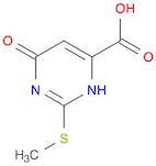 6-Hydroxy-2-(methylsulfanyl)-4-pyrimidinecarboxylic acid