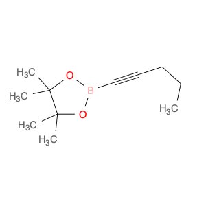 1-Pentynylboronic acid pinacol ester