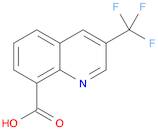 3-(TRIFLUOROMETHYL)QUINOLINE-8-CARBOXYLIC ACID