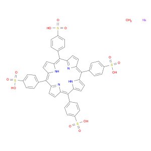 Benzenesulfonic acid, 4,4′,4′′,4′′′-(21H,23H-porphine-5,10,15,20-tetrayl)tetrakis-, tetrasodium sa…
