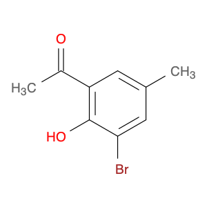 1-(3-bromo-2-hydroxy-5-methylphenyl)ethanone