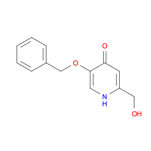 4(1H)-Pyridinone, 2-(hydroxymethyl)-5-(phenylmethoxy)-