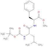 tert-butyloxycarbonyl-leucylphenylalanine methyl ester