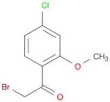 Ethanone, 2-broMo-1-(4-chloro-2-Methoxyphenyl)-