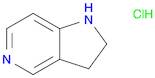 2,3-dihydro-1H-pyrrolo[3,2-c]pyridine hydrochloride