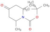 tert-butyl 2,6-dimethyl-4-oxopiperidine -1-carboxylate (mixtureof cis- and trans-)